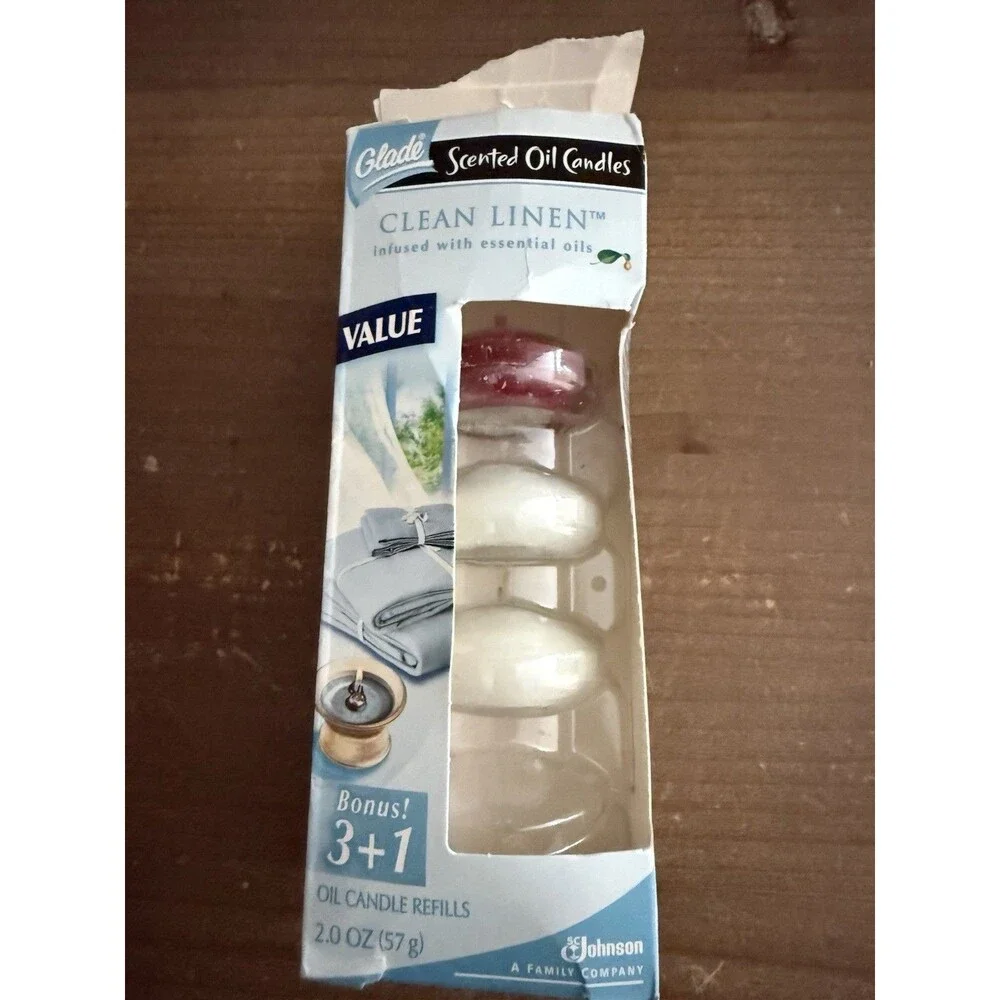 New Glade Angel Whispers Candle Set Discontinued & 3 Refills